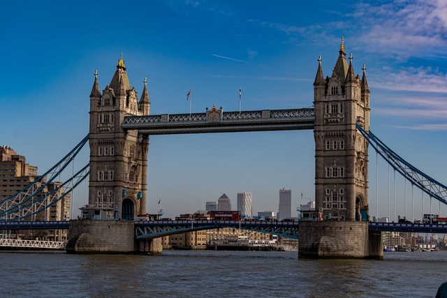 Imagem de um local de Londres